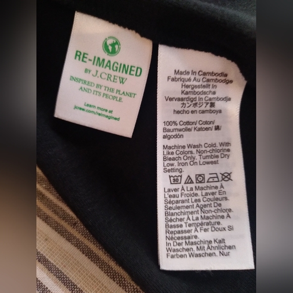 JCrew Perfect Fit Re-Imagined black tee - xl - Picture 5 of 5